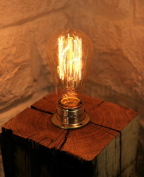 Lampe Vintage Eiche #1